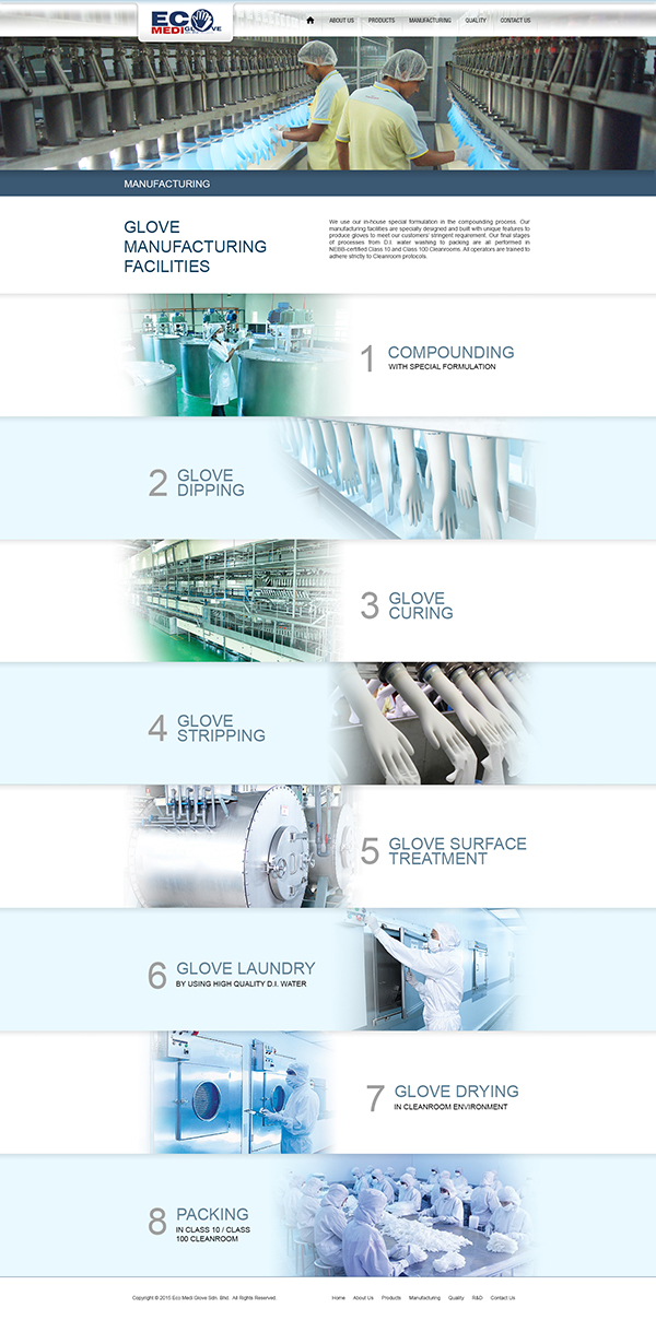 Website Eco Medi Glove Logo Design Penang Website Graphic Design Penang Website Graphic Design Malaysia