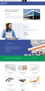Website Design Chenta Electrical Pipe Industries