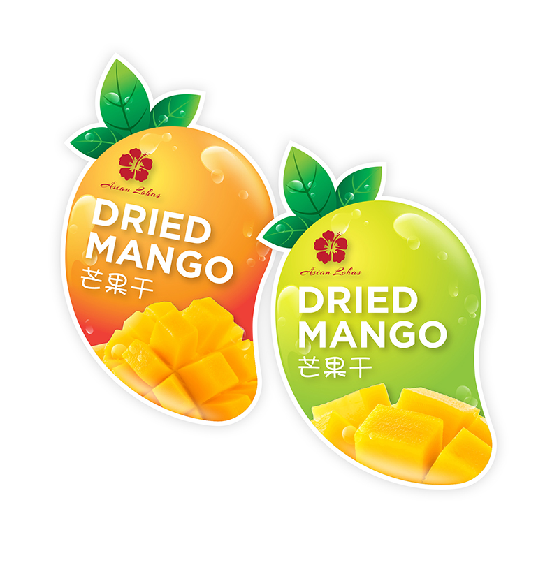 Dry Mango Label Design • Dsense Design