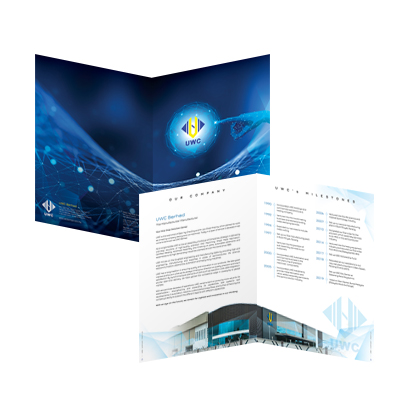 UWC Company Profile Design